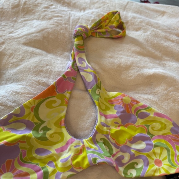 New! SET Beach Riot Brandy Top Felicia Shorts Psychedelic Sunshine 31389 - Picture 12 of 14